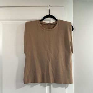 Zara camel knit set